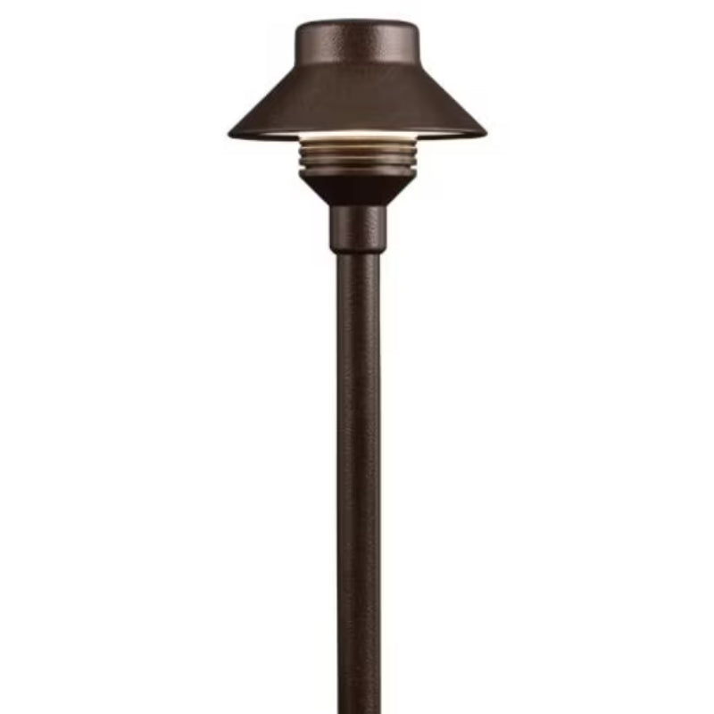 FX Luminaire TM 12" Path Light Aluminum Bronze Finish, No...