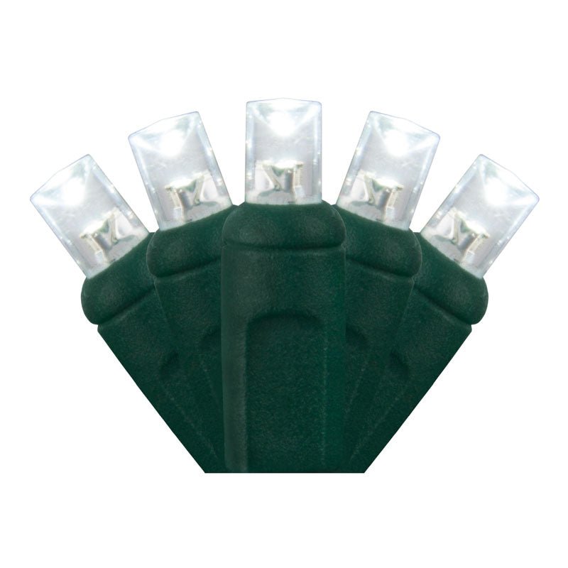 70 LED Count 24 in. Cool White Color Holiday Christmas Outdoor String Lights - Lighting Disty - 81904