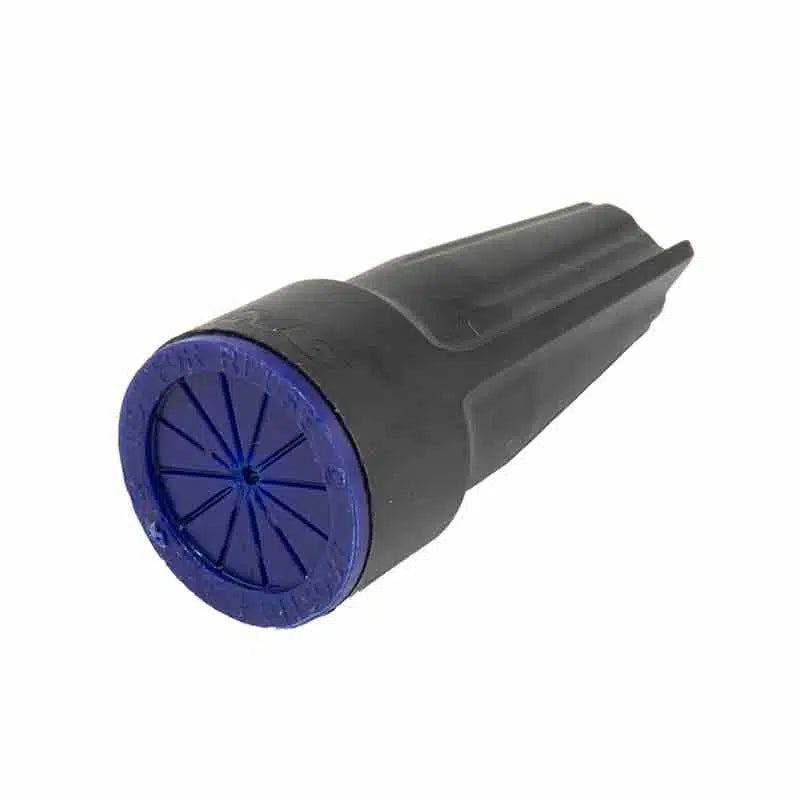 10 Count, #6-14 AWG Black/Blue Silicone-Filled Waterproof Wire Connectors (61335)