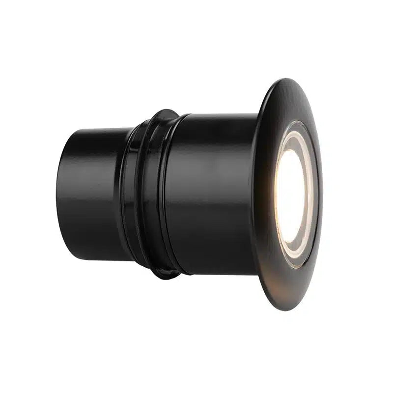 FX Luminaire Cora CN-51 4W MR16 2700K LED In-Grade Well Light Ring, Black (CN-51-LED20WFL-RG-FB)