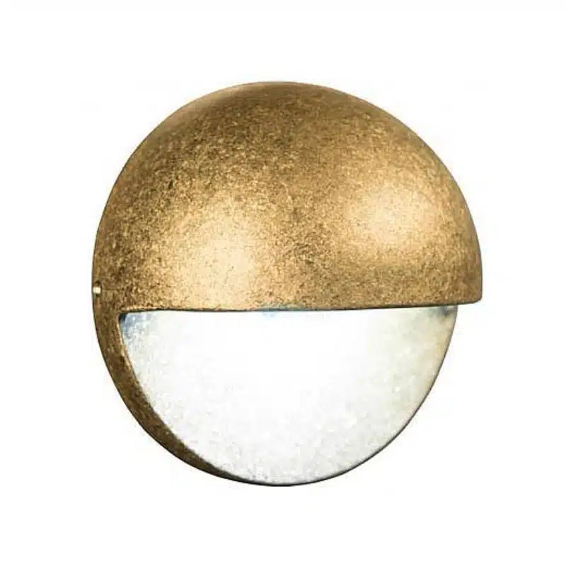 FX Luminaire MS 1LED Brass Wall Light, Brass Finish (MS-1...