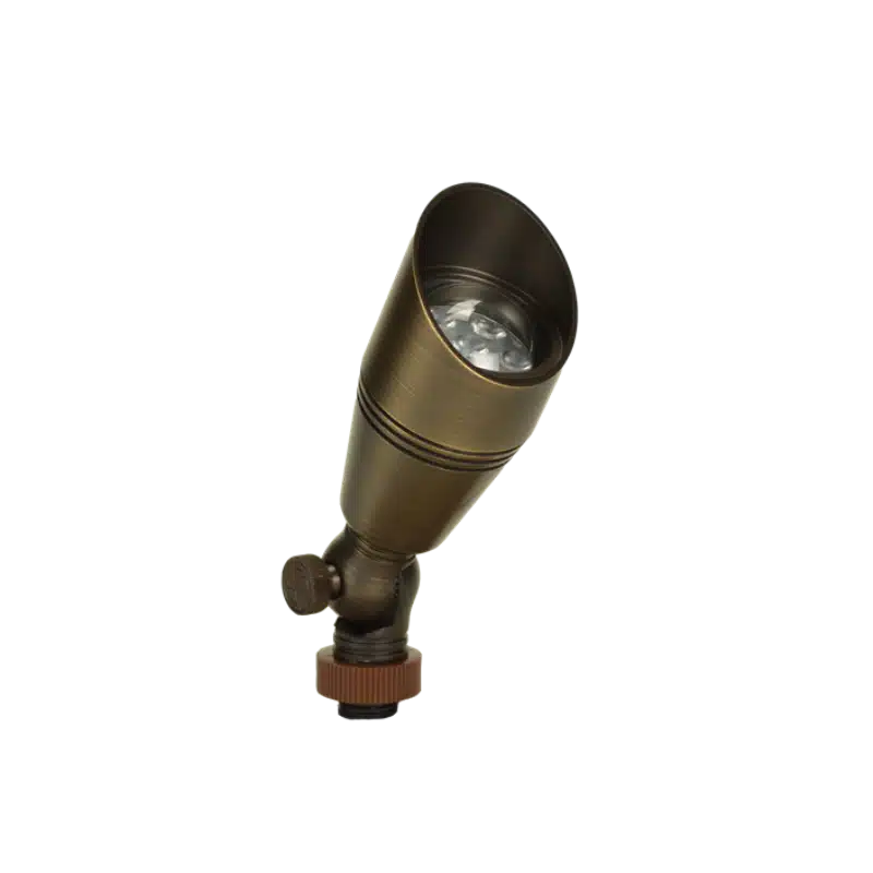 Unique Lighting Systems Noble Up Light, Brass Finish, No ...