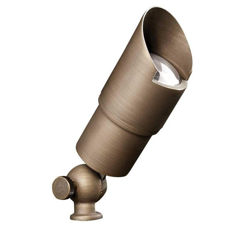 Advantage Light Source Cast Micro Bullet 4W Brass Bronze Up Light (ADV-FL-288B-4W-NBZ) - Lighting Disty - ADV-FL-288B-4W-NBZ