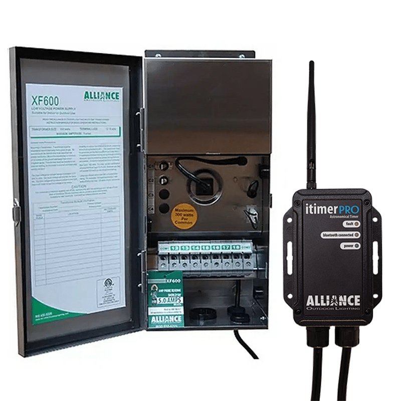 Alliance 600W XF Lighting Transformer and itimerPRO Bluetooth Timer (XF600-PRO) - Lighting Disty - XF600-PRO