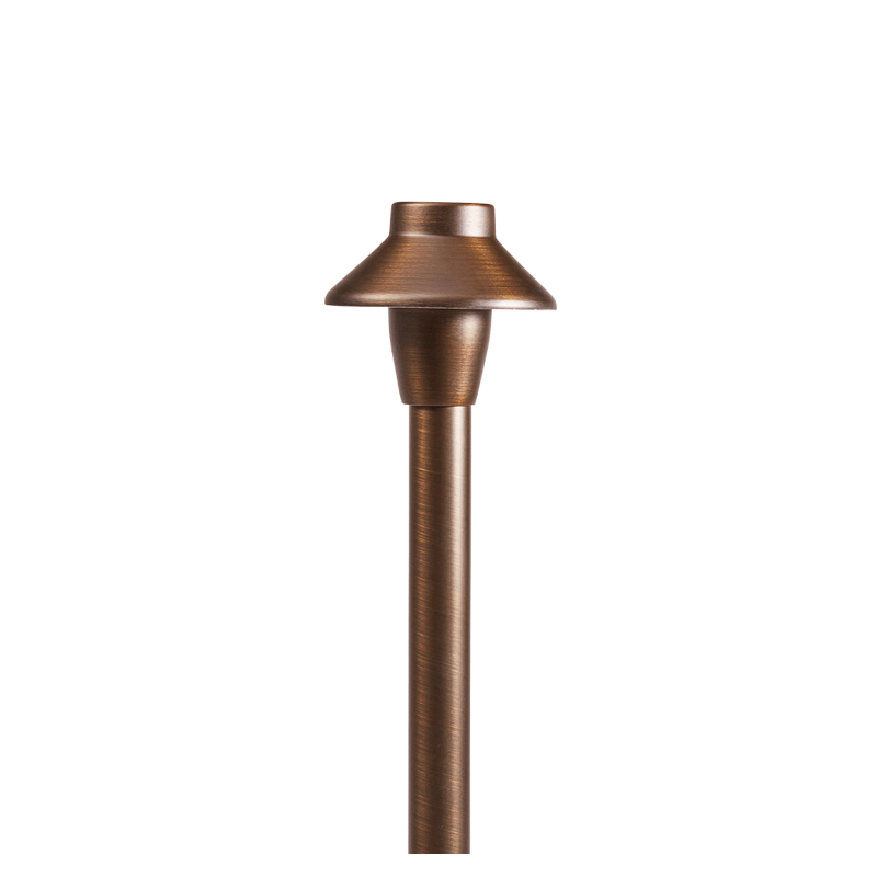 Alliance AL550 Area Light Hat Assembly, Aged Brass 3.5" (AL550) - Lighting Disty - AL550