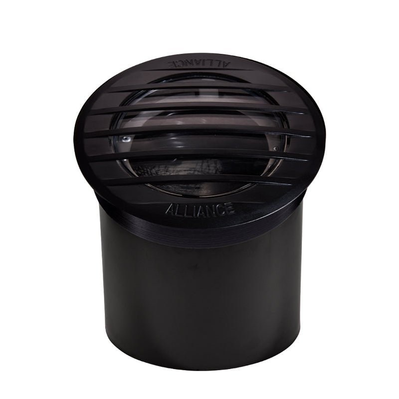 Alliance CGWL01 Black Brass Well Light, with 4W PAR36 LED (CGWL01-BLK) - Lighting Disty - CGWL01-BLK
