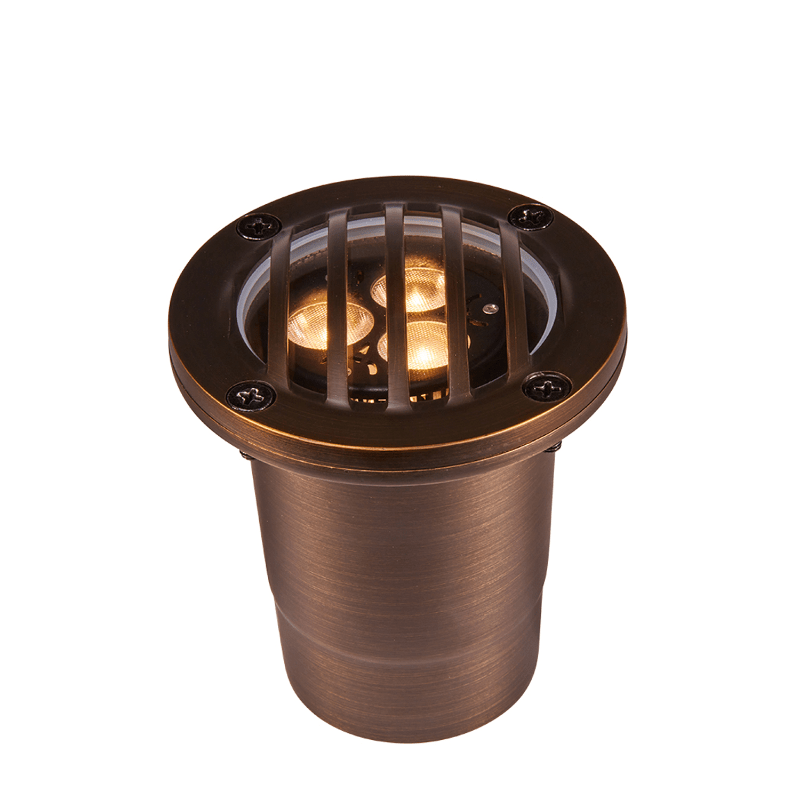 Alliance GL160-bt Bluetooth In-Ground Well Light, MR-16 Color Changing LED, Brass (GL160-bt) - Lighting Disty - GL160-bt