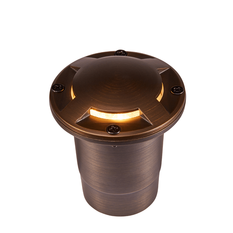 Alliance GL180-bt Bluetooth In-Ground Well Light, MR-16 Color Changing LED, Brass (GL180-bt) - Lighting Disty - GL180-bt