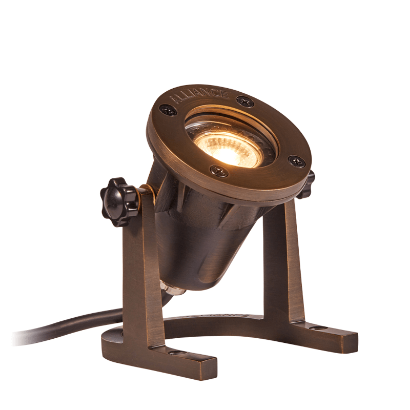 Alliance UL100 Brass Underwater Light, No Lamp (UL100) - Lighting Disty - UL100