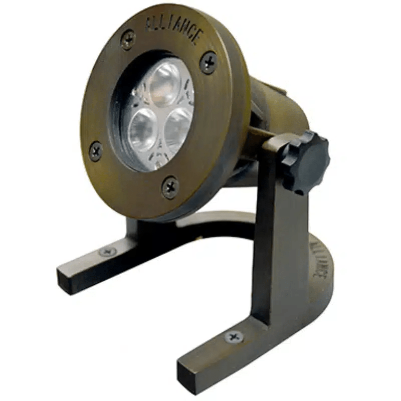 Alliance UL100-bt Bluetooth Underwater Light, Integrated Color Changing LED, Brass | UL100-bt - Lighting Disty - UL100-bt