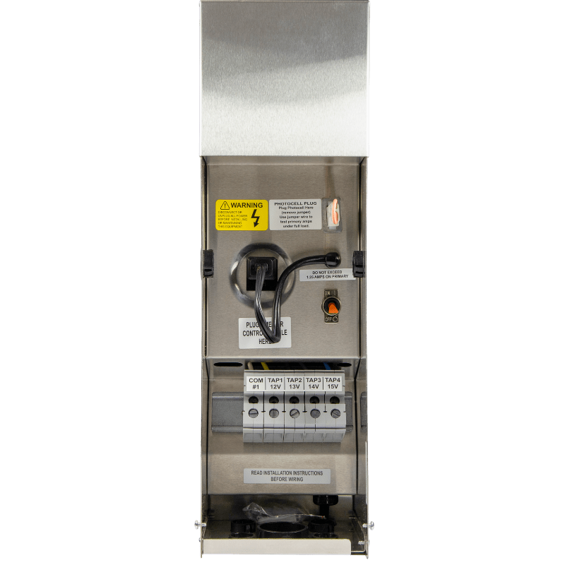 Brilliance 300W Stainless Steel Transformer (BRI-XFORMER-300) - Lighting Disty - BRI-XFORMER-300