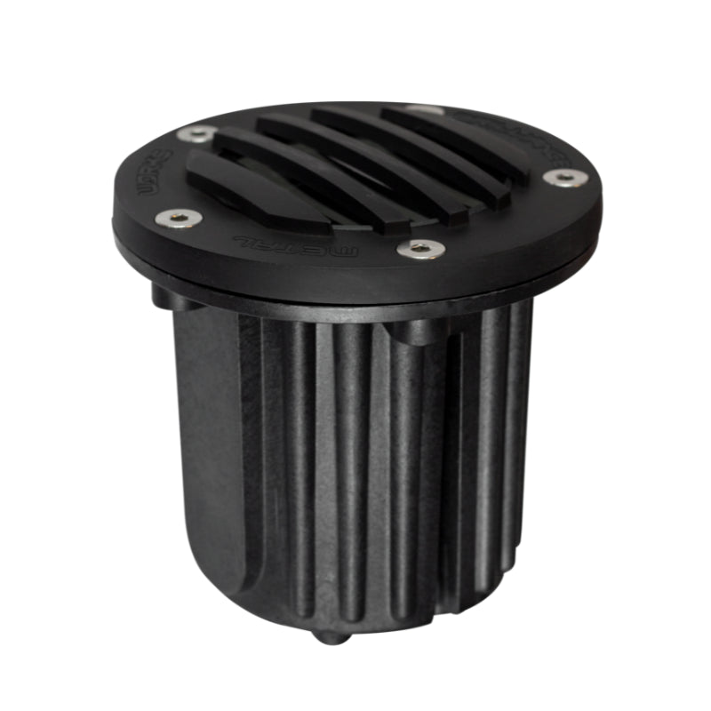 Brilliance Biscayne 4W 2700K MR16 Black Diamond Brass Grate Well Light (BD-WL-MR16-GRATE) - Lighting Disty - BD-WL-MR16-GRATE