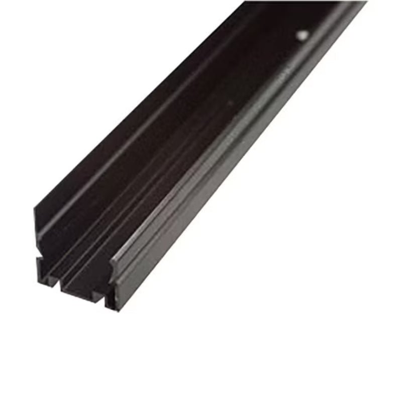 Brilliance Strip Light Channel Gen 2 w/ Groove & Glare Shield Black 3.2 ft. (BRI-SL-A-C2) - Lighting Disty - BRI-SL-A-C2