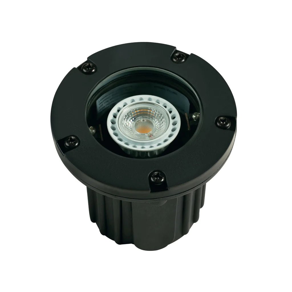 Corona Lighting Composite In-Grade Well Light, No Lamp (CL-337-BK) - Lighting Disty - CL-337-BK