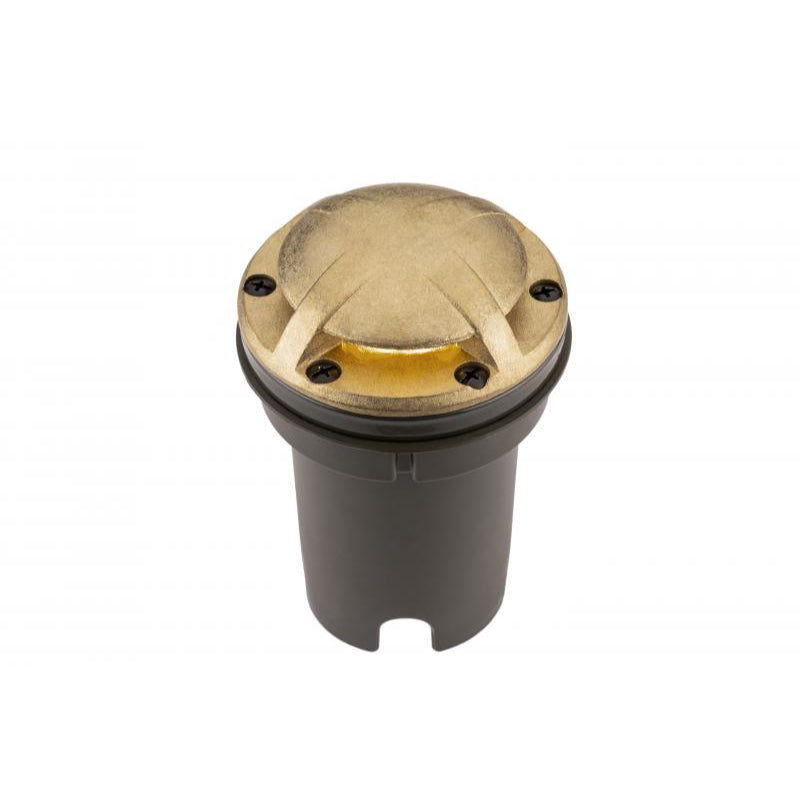 FX Luminaire FC LUXOR ZD 9LED 180 Degree Brass Well Light...