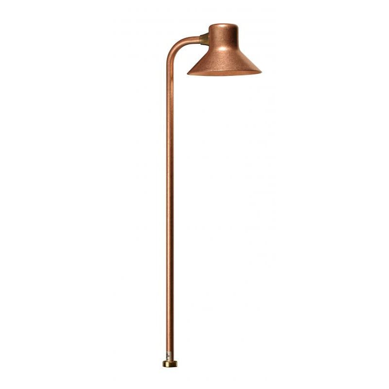 FX Luminaire FG Path Light 18" Riser Copper Finish (FG-18-CU) - Lighting Disty - FG18CU