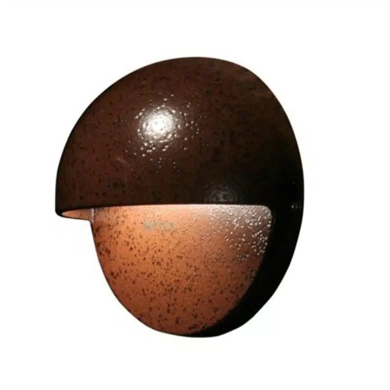 FX Luminaire MS 1LED Brass Antique Tumbled Wall Light (MS-1LED-AT) - Lighting Disty - MS-1LED-AT