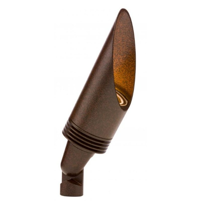 FX Luminaire NP 6LED Aluminum Up Light Long Shroud, Sedona Brown (NP-6LED-LS-SB) - Lighting Disty - NP-6LED-LS-SB