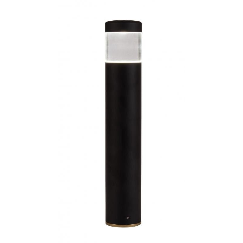 FX Luminaire PM Bollard Aluminum Flat Black Finish 4.2W 2700K LED (PM-3LED-FB) - Lighting Disty - PM3LEDFB