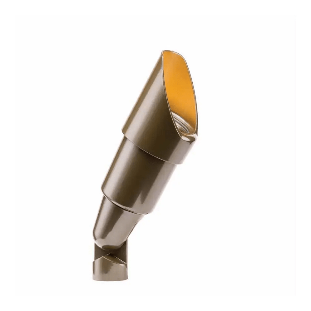 FX Luminaire RS-LED-20W-FL-BZ RS Up Light MR-16 20W 2700K Wide Flood LED Long Shroud Bronze Metallic Finish | RSLED20WFLBZ - Lighting Disty - RSLED20WFLBZ