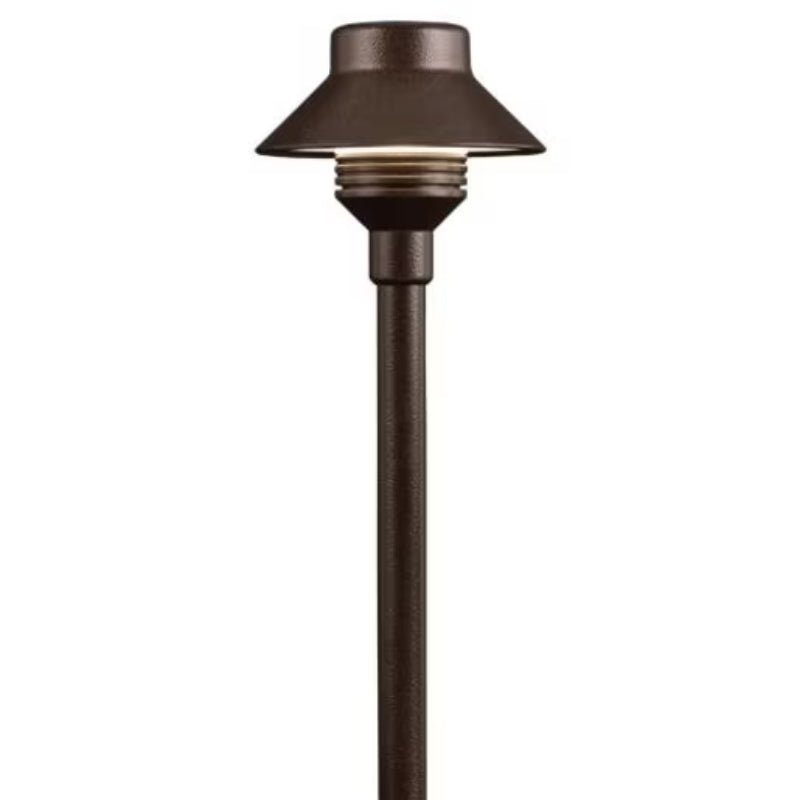 FX Luminaire TM-LED20W-12R-BZ 12" Path Light Aluminum Bronze Finish 1.6W 2700K LED | TMLED20W12RBZ - Lighting Disty - TMLED20W12RBZ