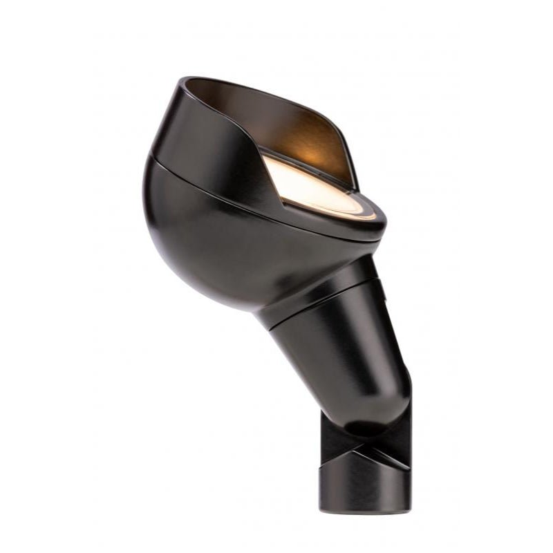 FX Luminaire WS-LED35W-FB Wall Wash 5W LED 2700K Flat Black Up Light | WSLED35WFB - Lighting Disty - WSLED35WFB