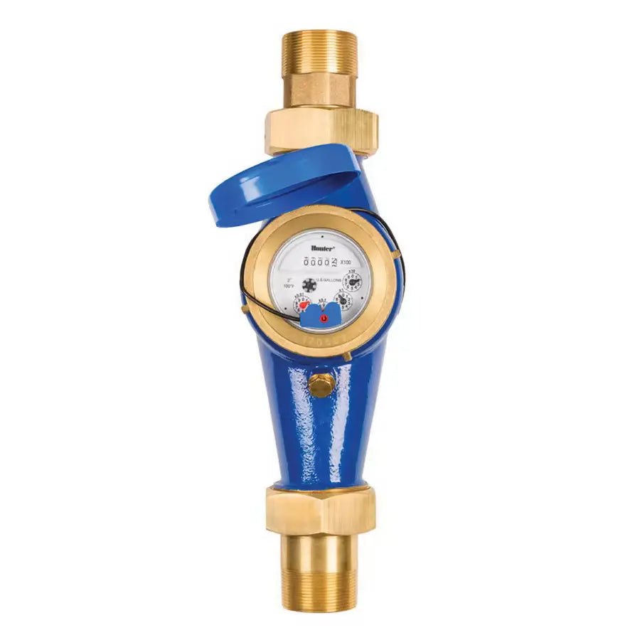 Hunter Hydrawise HC-075-FLOW 0.22 to 21 GPM Flow Meter ¾" NPT Thread (HC075FLOW) - Lighting Disty - HC075FLOW