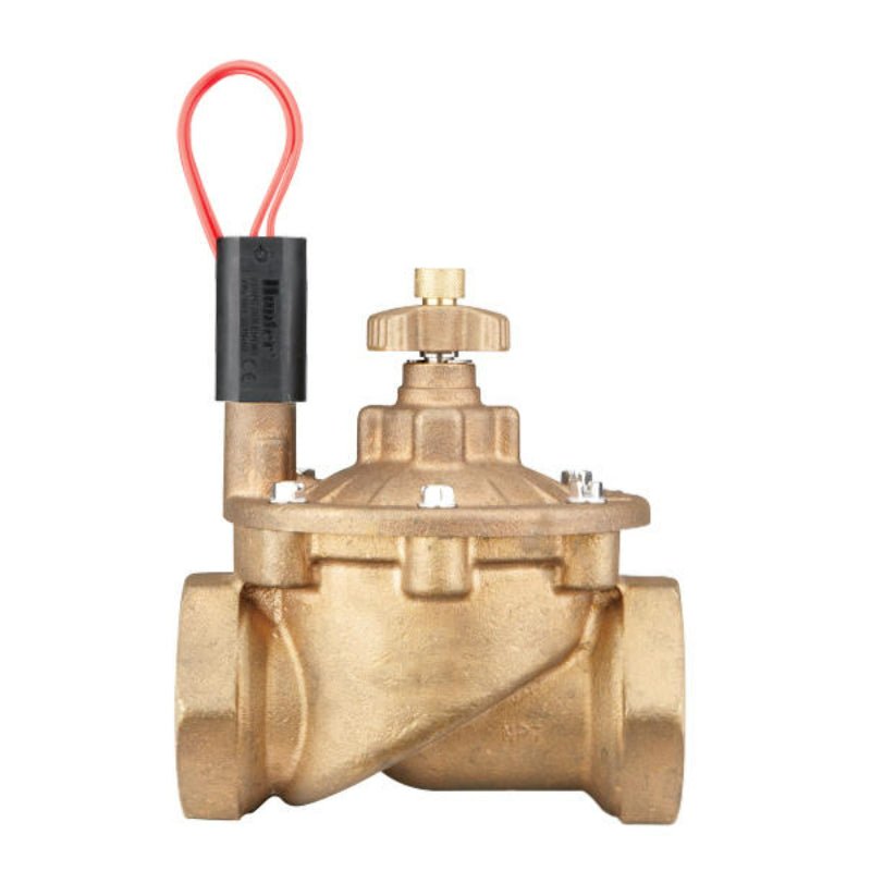 Hunter IBV-151-GFS 1 1/2 in. Brass Valve w/ Flow Control and Filter Sentry (IBV151GFS) - Lighting Disty - IBV151GFS
