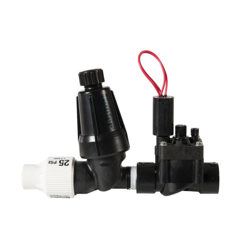 Hunter PCZ Drip Control Zone Kit, 1" 40 PSI, 0.5 to 15 GPM (PCZ-101-40) - Lighting Disty - PCZ-101-40