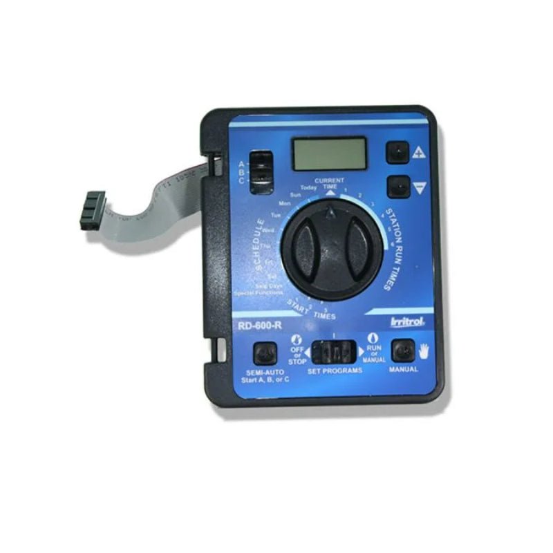 Irritrol Rain Dial 600 Indoor/Outdoor 6 Station Replacement Faceplate (RD-6MOD-R) - Lighting Disty - RD-6MOD-R