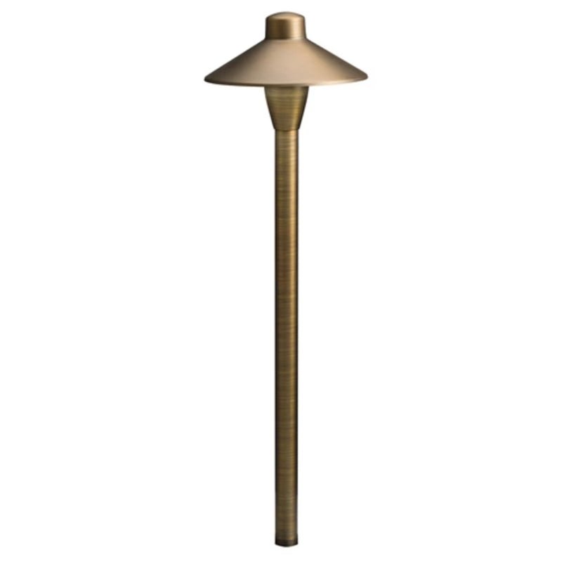 Kichler 1W Centennial Brass Path Light | 15478CBR - Lighting Disty - 15478CBR