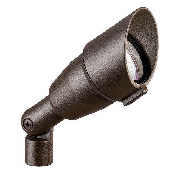 Kichler LED Bronze Aluminum Landscape Flood Light - Lighting Disty - 15374AZT20L
