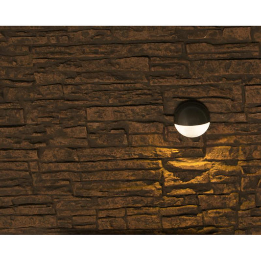 FX Luminaire MO ZD 3LED Flat Black Round Wall Light (MO-ZD-3LED-RD-FB) (MOZD3LEDRDFB)