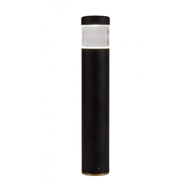 FX Luminaire PM Bollard Aluminum Flat Black Finish 4.2W 2...
