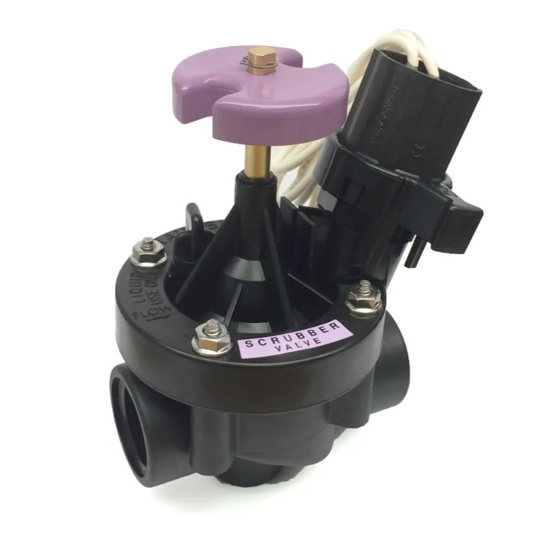 Rain Bird 100PESBR - 1 in. Inline Plastic Non-Pottable Industrial Irrigation Valve (Reclaimed Water) (B37200) - Lighting Disty - B37200