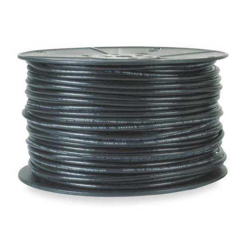 Regency Wire 500' Low Voltage Lighting Wire Black 12 Gauge 2 Conductor (122LV500) - Lighting Disty - 122LV500