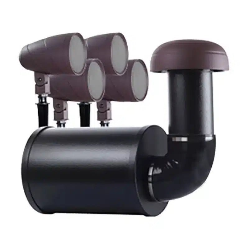 Sound by Vista (4) Outdoor Audio Speakers and (1) Subwoofer Kit (SBV-10-4) - Lighting Disty - SBV-10-4