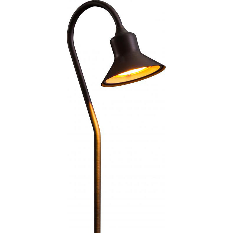 FX Luminaire TD Luxor ZDC Antique Brass 18" Path Light (T...