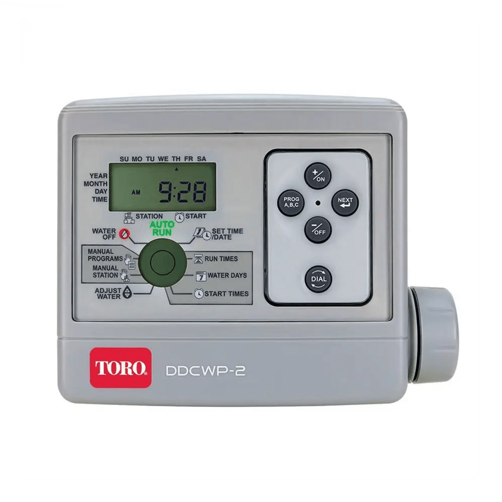 Toro DDCWP 2 Station 9V Battery Operated Controller (DDCWP-2-9V) - Lighting Disty - DDCWP-2-9V