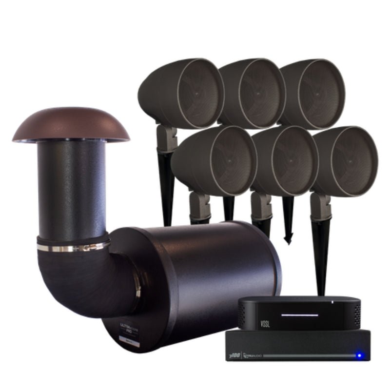 TruAudio ULTRAPRO+-T100-A.1X Outdoor Audio Bundle System (UltraPro-T100-1x) - Lighting Disty - ULTRAPRO+-T100-A.1X