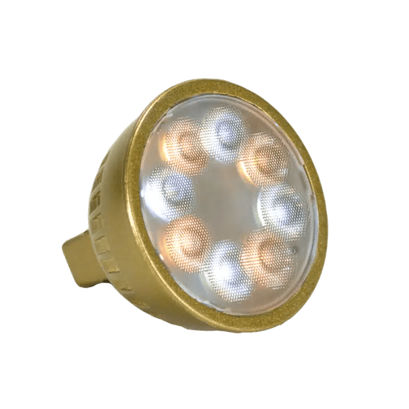 Unique Lighting Systems Flex Gold Vivid Series 5W MR16-CCT Gen 2 Color Changing LED Lamp | LED-5W-AM6FL-CCT - Lighting Disty - LED-5W-AM6FL-CCT