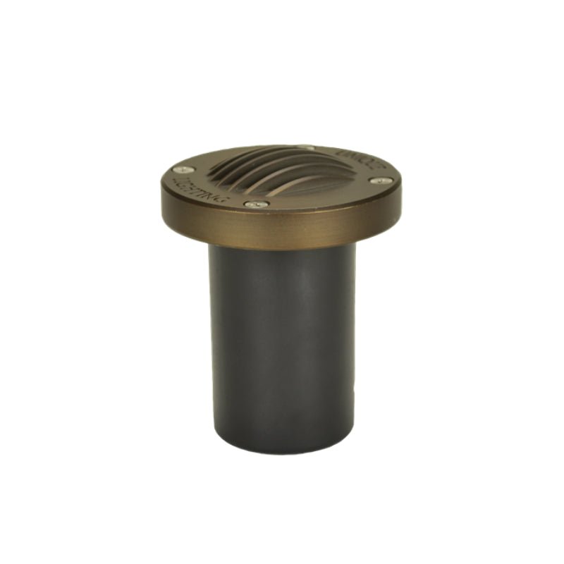 Unique Lighting Systems Nova Star Grate In-Ground Light Weathered Brass No Lamp | NOVSG-NL - Lighting Disty - NOVSG-NL