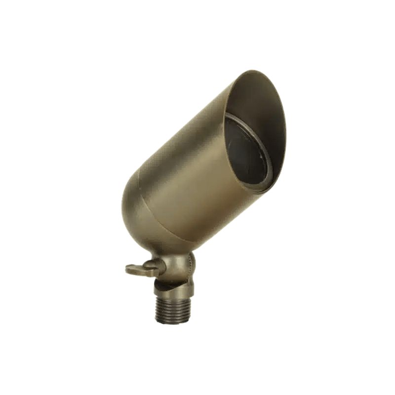 Unique Lighting Systems Positron Brass Up Light, 4W 2700K LED | POSI-L427K-WB - Lighting Disty - POSI-L427-WB