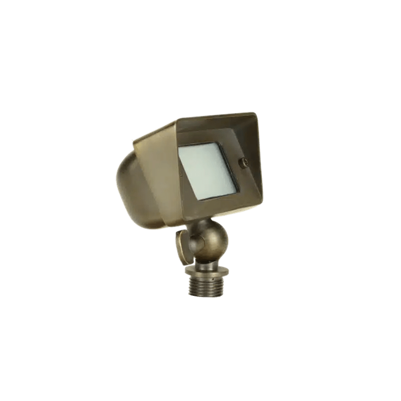 Unique Lighting Systems Radiance Brass Mini Wall Wash Light, 2W 2700K LED | RADI-L227-WB - Lighting Disty - RADI-L227-WB
