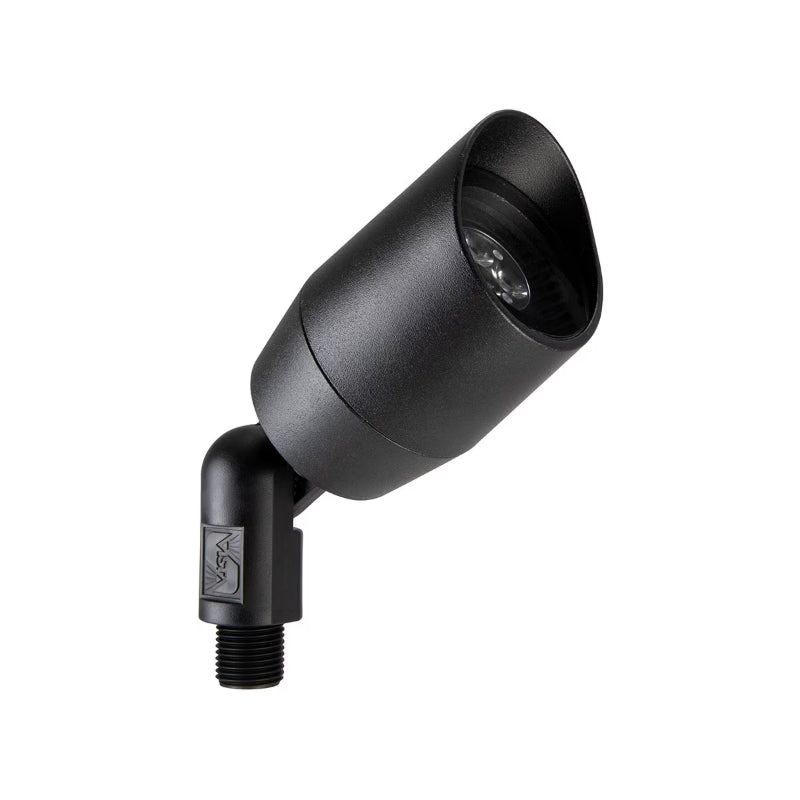 Vista GR-5006 Black Aluminum Up Light, 4.5W 36‚ Deg 3000K LED | GR-5006-B-4.5-W-36 - Lighting Disty - GR-5006-B-4.5-W-36