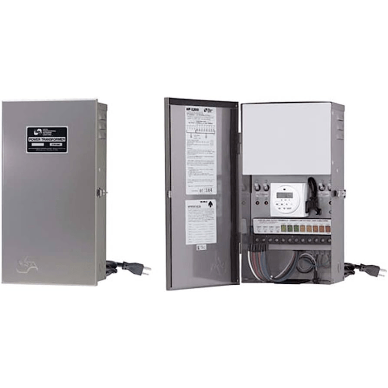 Vista MT-300 300W Stainless Steel Multi-Tap Lighting Transformer | MT-300 - Lighting Disty - MT-300