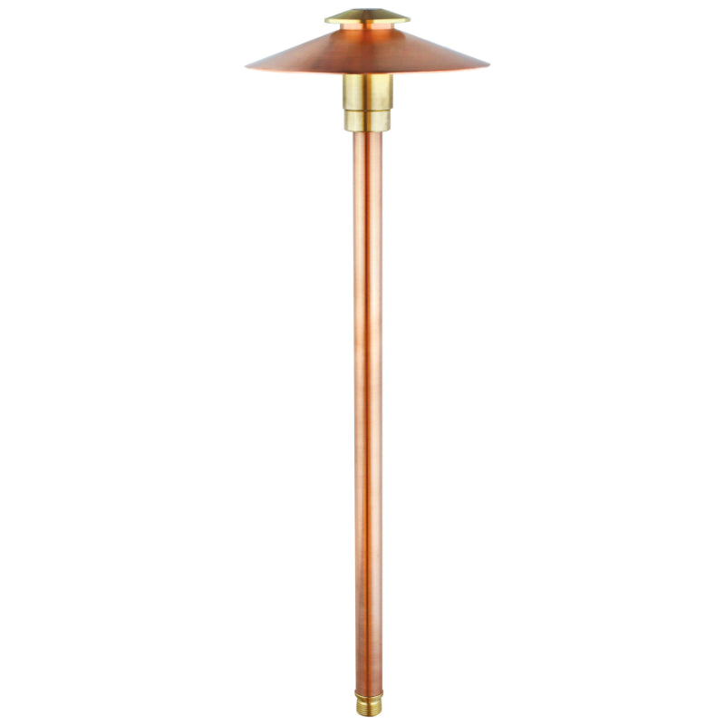 Brilliance LED Brilliance Copper Yosemite 18" Path Light,...