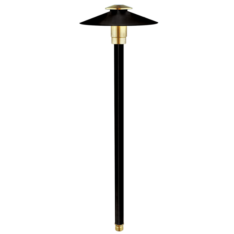 Brilliance LED Brilliance Brass Yosemite 18" Path Light, ...