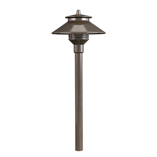 FX Luminaire PL 18" Path Light Aluminum Bronze Finish 1.6...