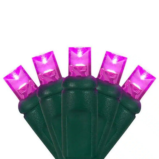 70 LED Count 24 ft. Purple Color Holiday Christmas Outdoor String Lights (5MM)